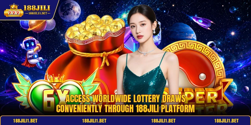Access worldwide lottery draws conveniently through 188jili platform