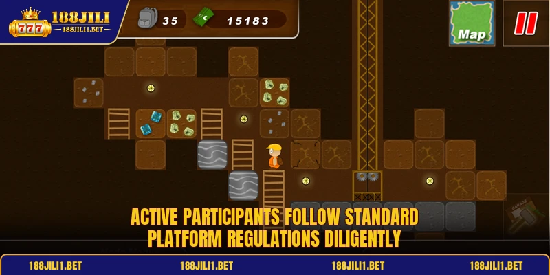 Active participants follow standard platform regulations diligently Active participants follow standard platform regulations diligently