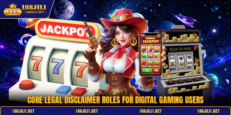 Core legal disclaimer roles for digital gaming users