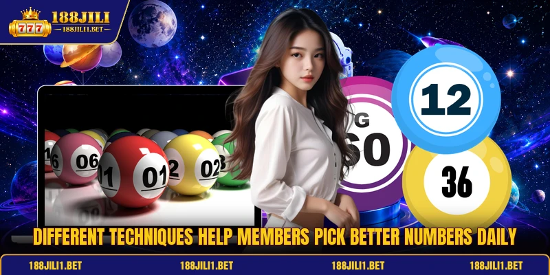 Different techniques help members pick better numbers daily