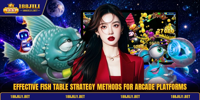 Effective fish table strategy methods for arcade platforms