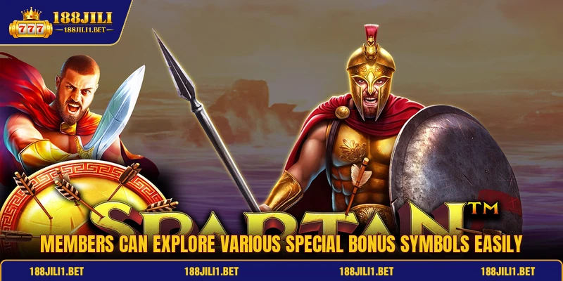 Members can explore various special bonus symbols easily