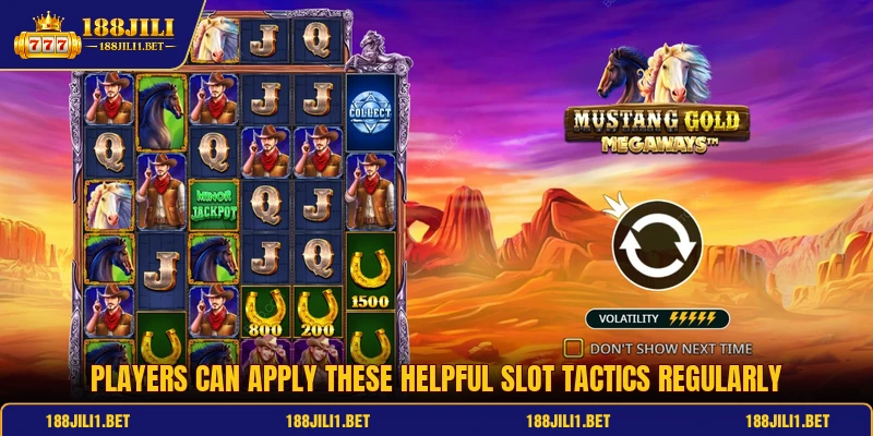 Players can apply these helpful slot tactics regularly
