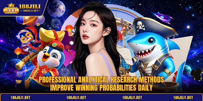 Professional analytical research methods improve winning probabilities daily