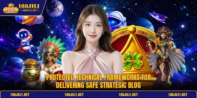 Protected technical frameworks for delivering safe strategic blog
