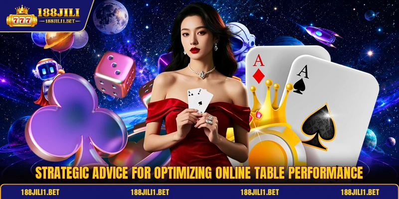 Strategic advice for optimizing online table performance
